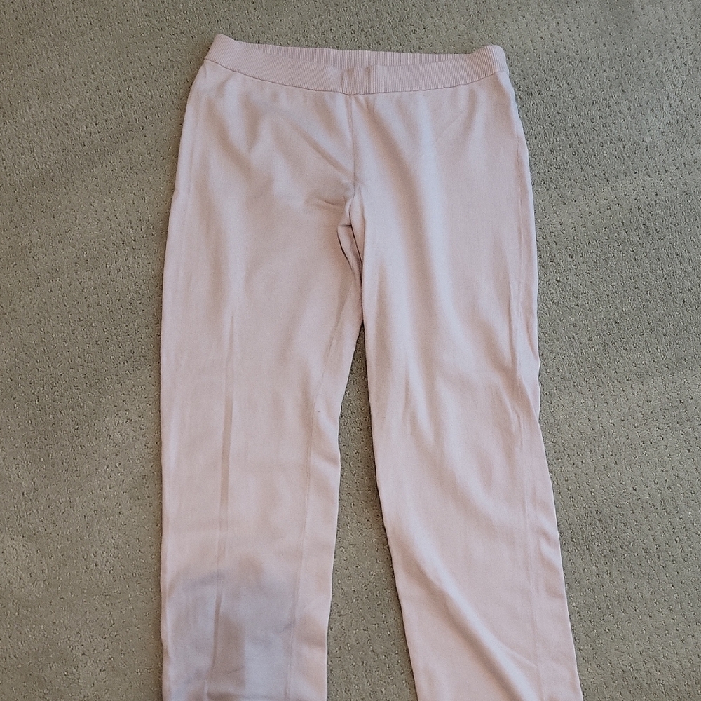 Chico's Soft Pink Track Pants